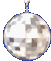disco ball, one of many