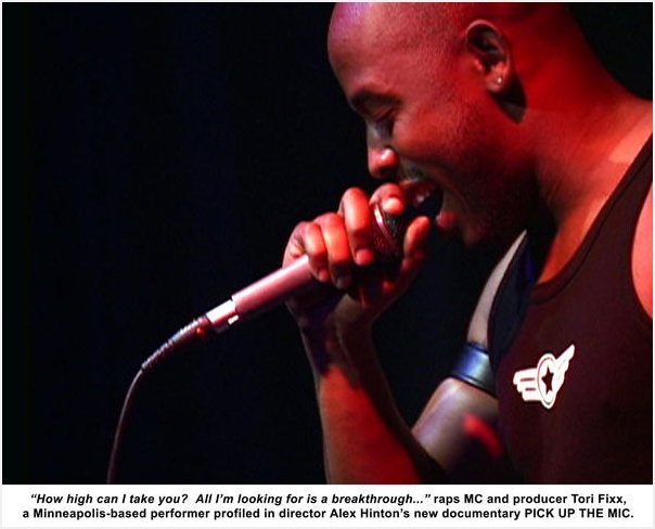 Tori in "Pick Up the Mic"