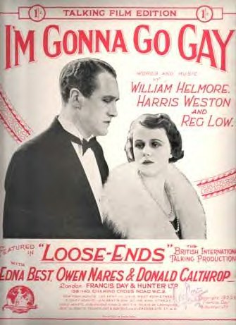 'I'm Gonna Go Gay," 1930 UK musical
