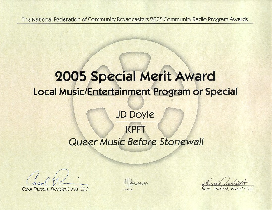 NFCB Award