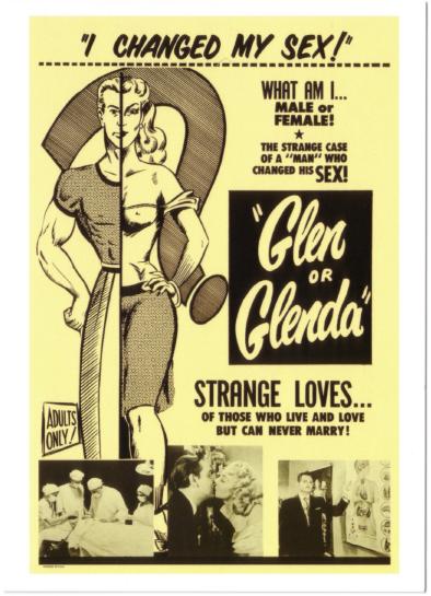 the ever-so-schlocky 1953 movie "Glen or Glenda"