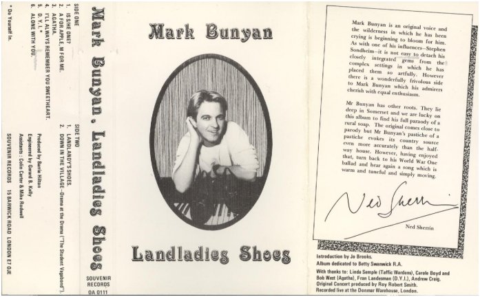 UK playwright Mark Bunyan