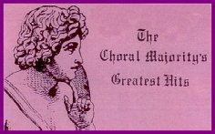 cover of the tape "The Choral Majority's Greatest Hits"