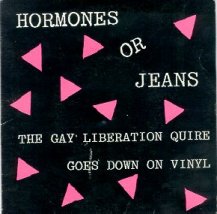 "The Gay Liberation Quire Goes Down On Vinyl"