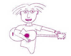 Zonna's sketch of herself
