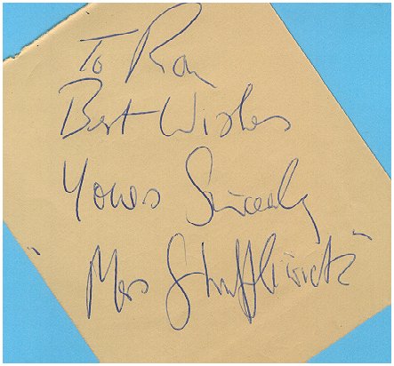 autograph I got off eBay