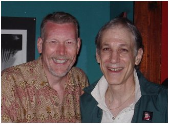Martin Swinger & Tom Wilson Weinberg, at 2004 Outmusic Awards