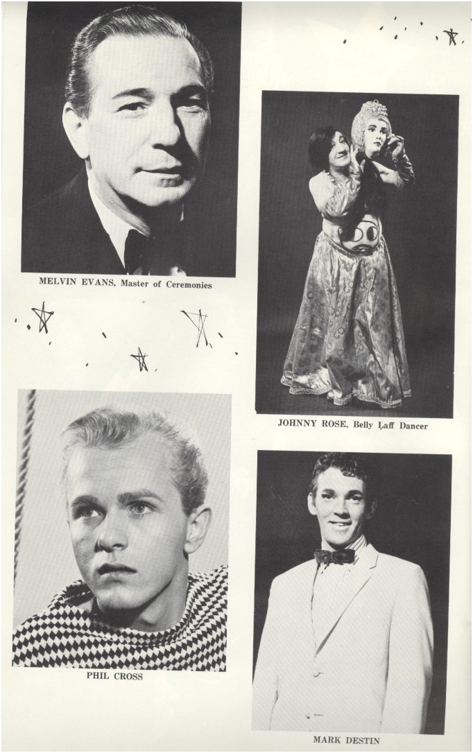 Melvin Evans, Johnny Rose, Phil Cross, Mark Destin