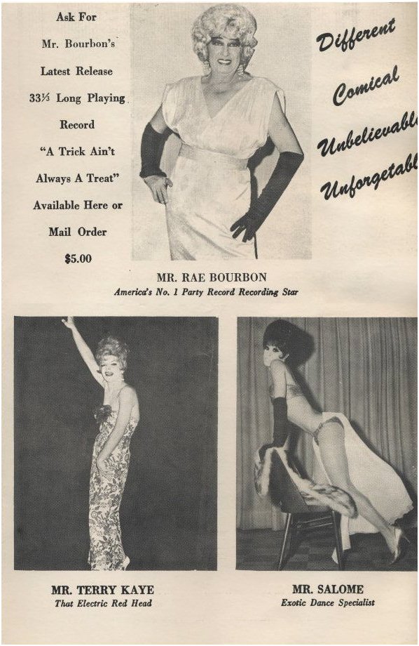 Rae Bourbon, Terry Kaye, Mr Salome
