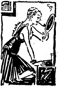 illustration from a 1930 article on Jackie Maye and  Jean Malin
