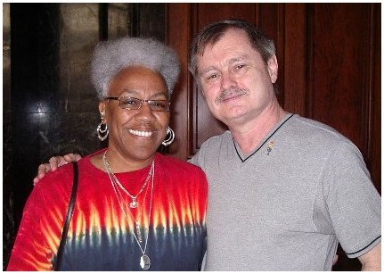 Gaye and JD, June 2005, in Chicago