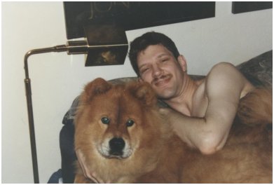 with Austin, the chow chow