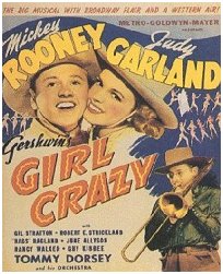 "Girl Crazy" poster, with Mickey & Judy