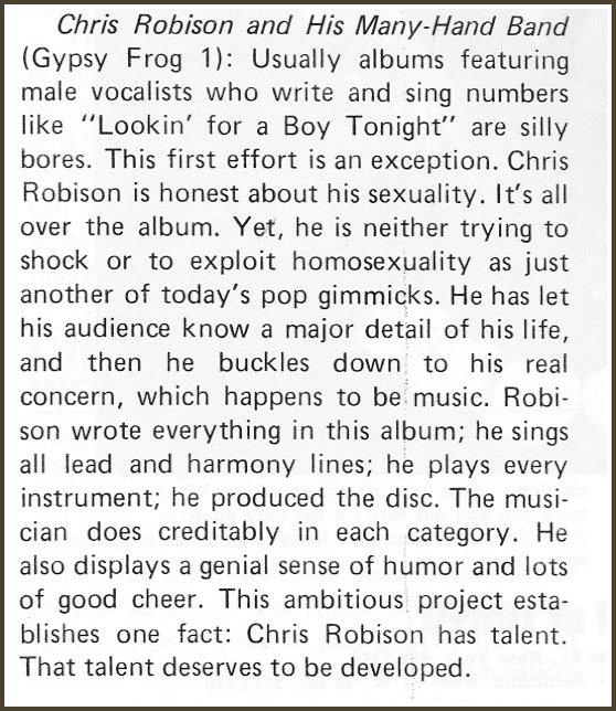 review of 1st LP