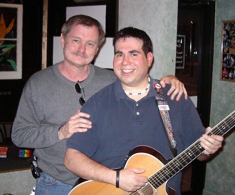 Steven Gellman, at St Elmo's Cafe, Alexandria, VA, 4/16/05