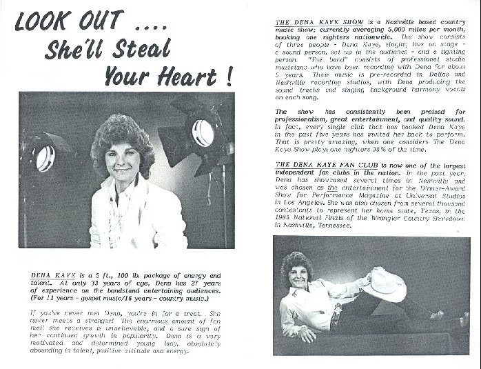 press flyer, inside pages