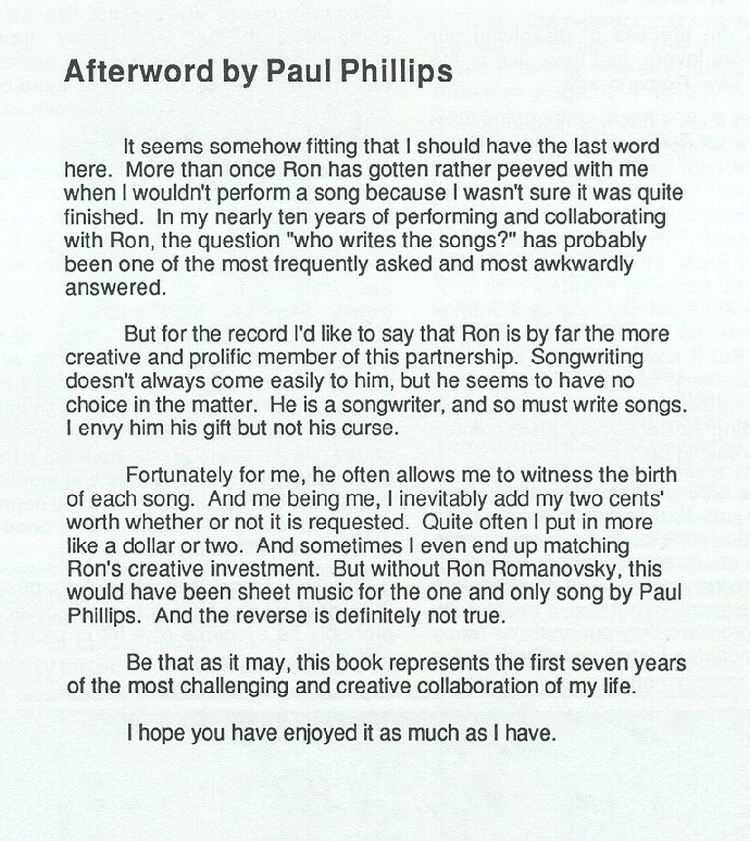 Afterword