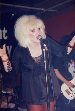 recent shot of Jayne, live