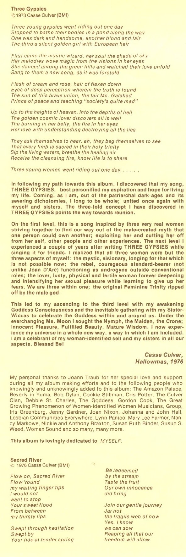 Casse Culver lyrics
