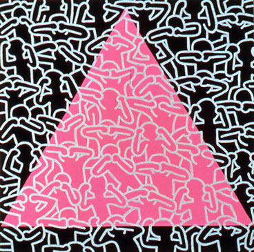 Keith Haring - Silence = Death (1989)