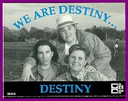Destiny cassette, 1992