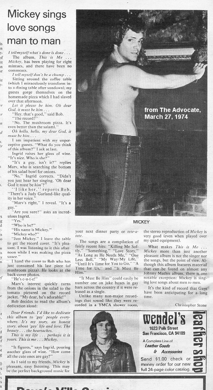Advocate, 3/27/74